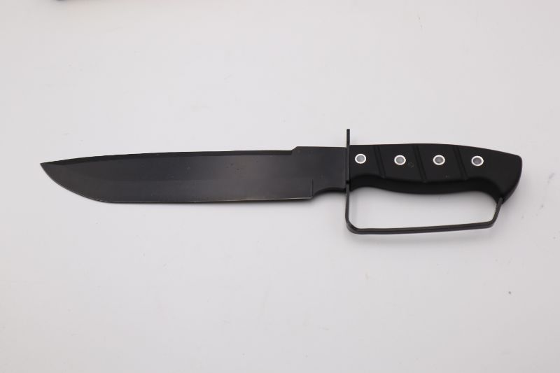 Photo 1 of 13 INCH BLACK DAMASCUS KNIFE NEW 