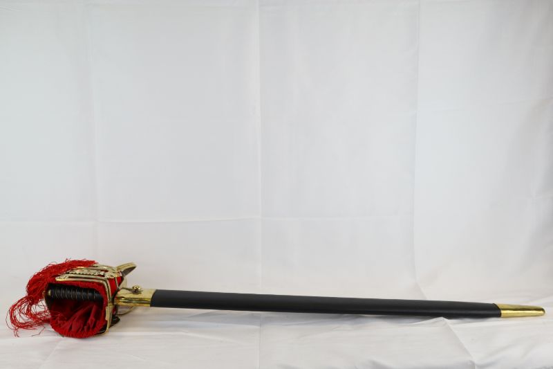 Photo 1 of **TASSEL ON BOTOM LOOSE** BASKET HILTED SWORD NEW 