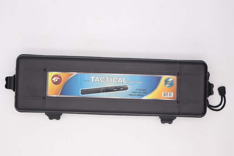 Photo 1 of 13.5 INCH BLACK TACTICAL HEAVY DUTY STUN GUN WITH CARRY CASE NEW