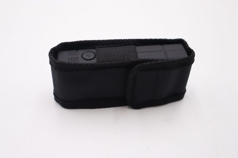 Photo 2 of 4 x 1.3 INCH BLACK MINI STUN GUN WITH FLASHLIGHT AND CARRYING CASE ABLE TO LOOP ONTO BELT NEW