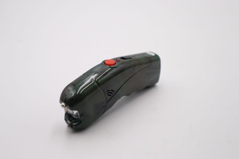 Photo 2 of GREEN AND BLACK LED FLASHLIGHT STUN GUN NEW