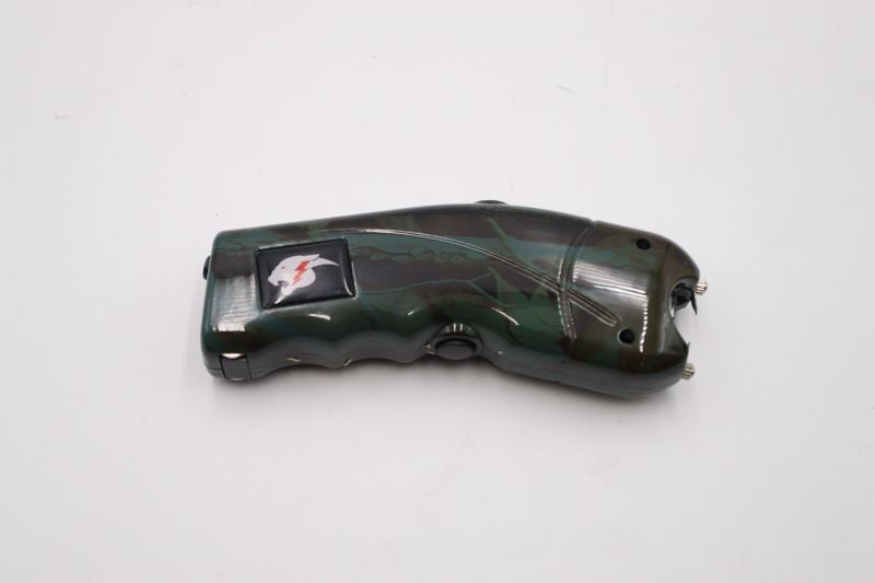 Photo 1 of GREEN AND BLACK LED FLASHLIGHT STUN GUN NEW