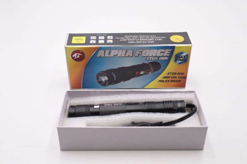 Photo 4 of BLACK ALPHA FORCE STUN GUN NEW
