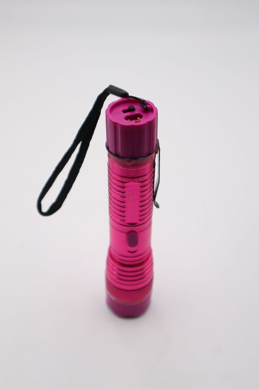 Photo 2 of PINK TACTICAL FORCE MAX POWER STUN GUN NEW