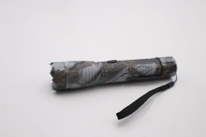 Photo 2 of GREY LEAF CAMO TACTICAL FORCE HIGH VOLTAGE STUN GUN NEW