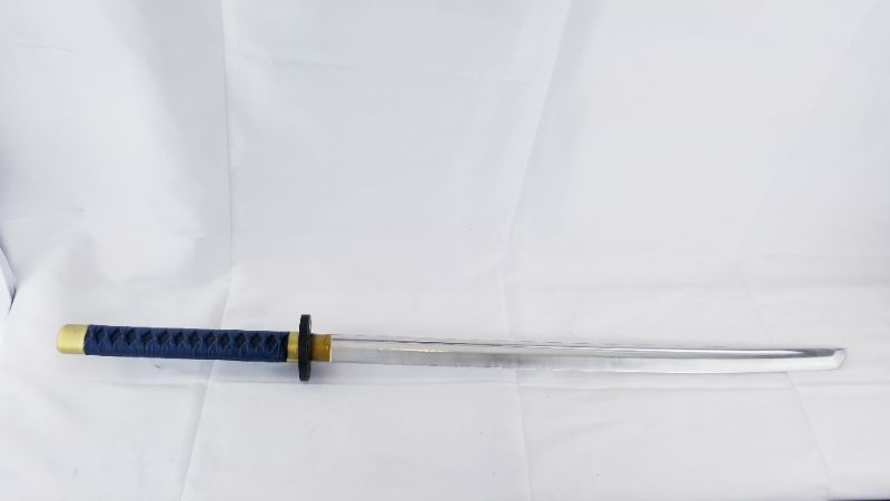 Photo 4 of 38.5 INCH FOAM SWORD WITH PLASTIC SHEATH WITH TOXIC SYMBOL NEW