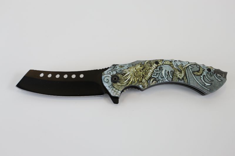 Photo 1 of DRAGON WITH SMOKE POCKET KNIFE NEW