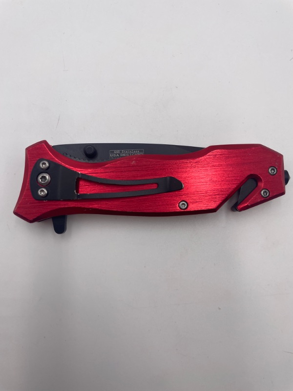 Photo 3 of RED FALCON POCKET KNIFE NEW 