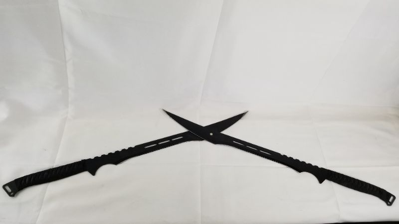 Photo 2 of TWIN NINJA SWORD SET WITH MAGNETS TO CONNECT NEW 