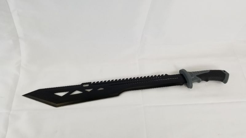 Photo 1 of 19 INCH MACHETE KNIFE WITH GRIP HANDLE CASE LOOPS ONTO BELT NEW