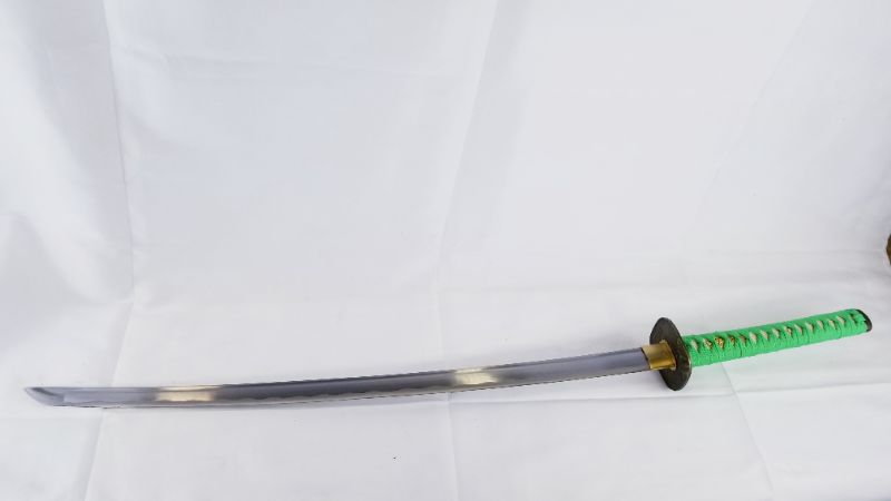 Photo 3 of 27 INCH SHARP KATANA WITH KOI FISH AND FLORAL DETAIL NEW