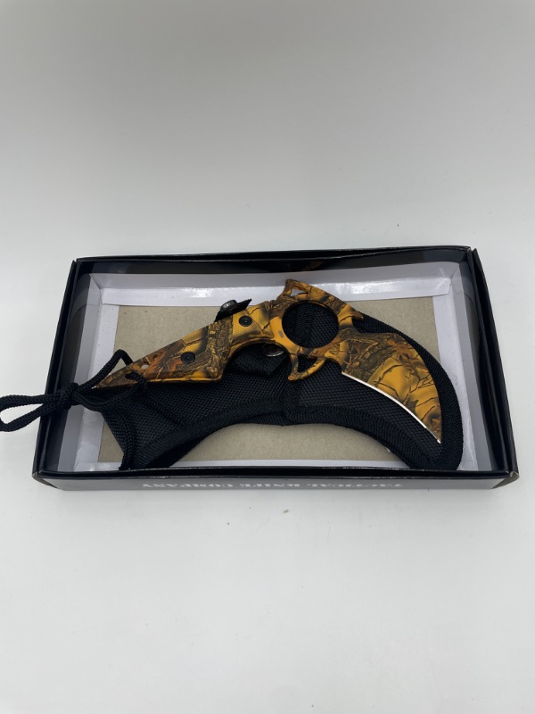 Photo 2 of RAZOR TACTICAL YELLOW TREE CAMO RAPTOR CLAW NEW 