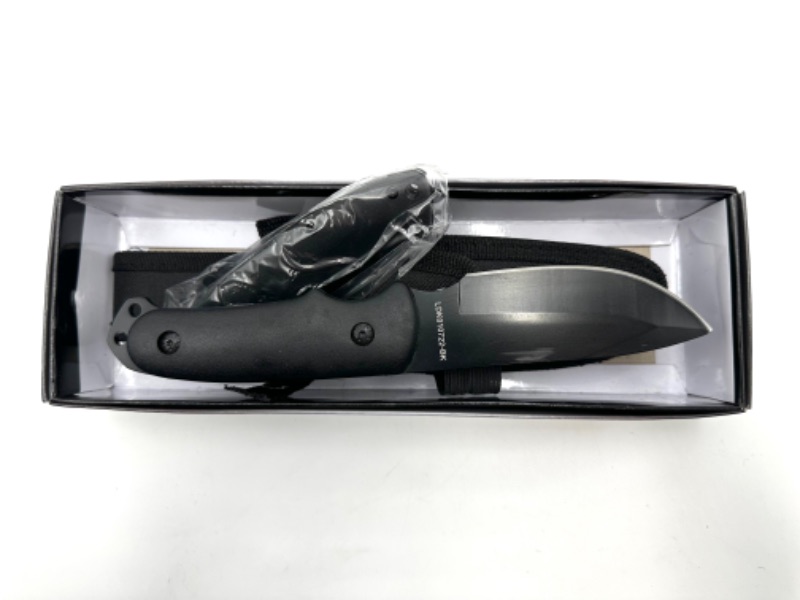 Photo 1 of HUNTING KNIFE WITH POCKET KNIFE INCLUDED AND CARRYING CASE HOOK TO BELT LOOP NEW