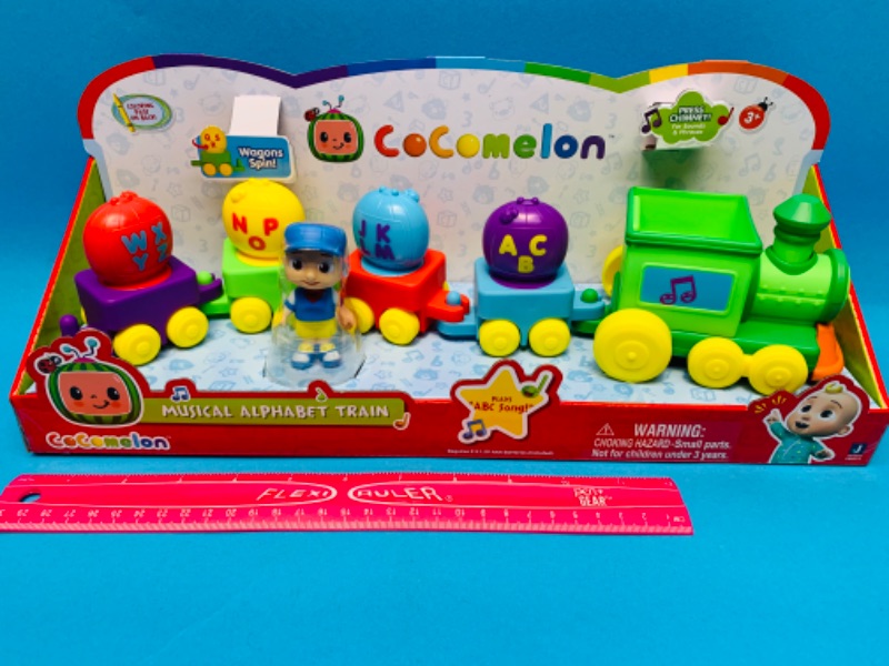 Photo 1 of 257505… cocomelon musical alphabet train toy