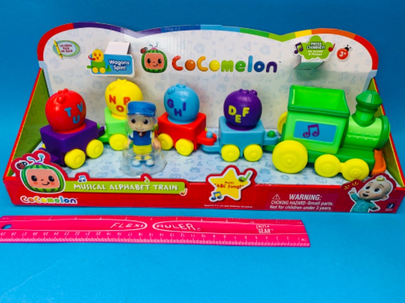 Photo 1 of 257506… cocomelon musical alphabet train toy