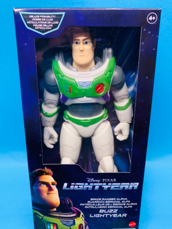 Photo 1 of 257538… Disney Pixar Buzz Lightyear 12” figure toy