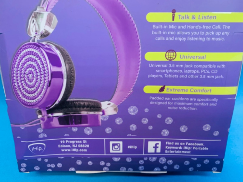 Photo 1 of 257692… .,gemsound headphones universal talk and listen 