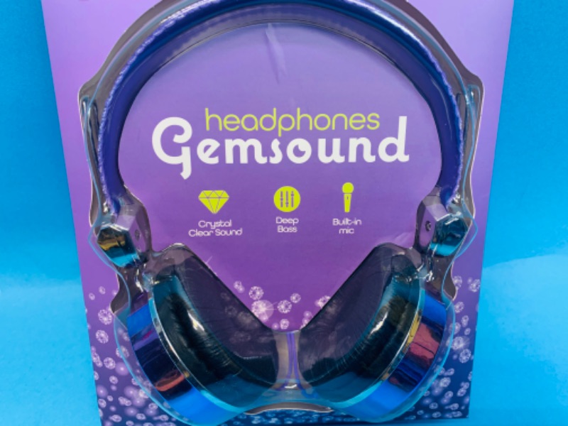 Photo 1 of 257693… .,gemsound headphones universal talk and listen 