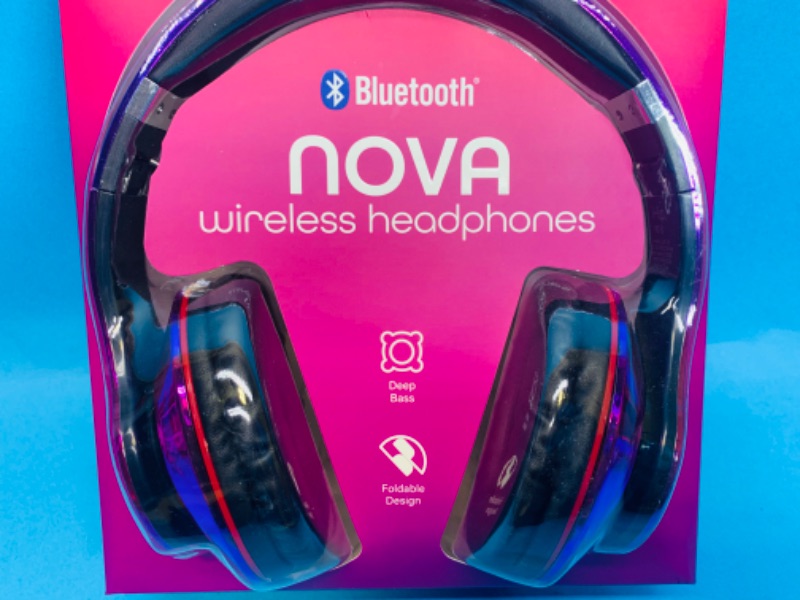 Photo 1 of 257694… nova Bluetooth wireless headphones 