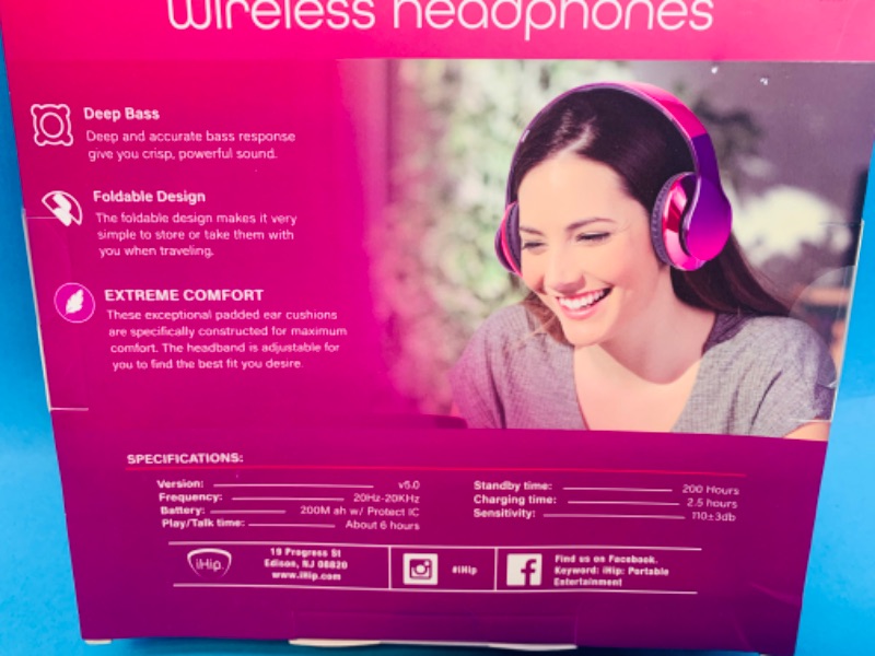 Photo 2 of 257696…nova Bluetooth wireless headphones 