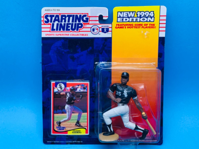 Photo 1 of 257761…starting line up Frank Thomas figure 