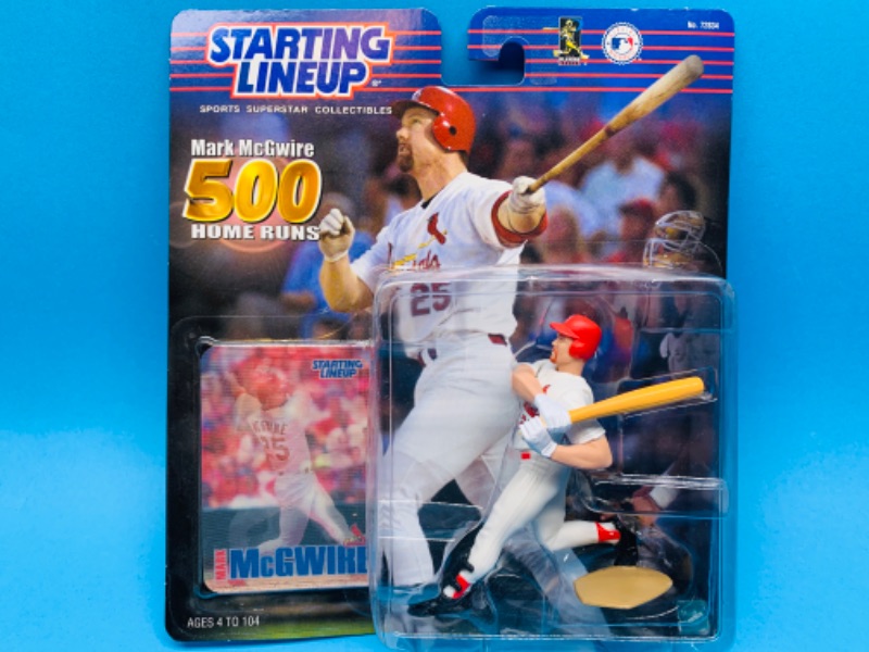 Photo 1 of 257763…starting line up Mark McGwire 500 home runs figure 