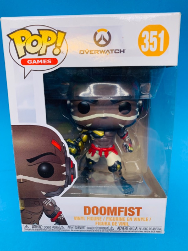 Photo 1 of 257767…Funko pop overwatch Doomfist vinyl figure 