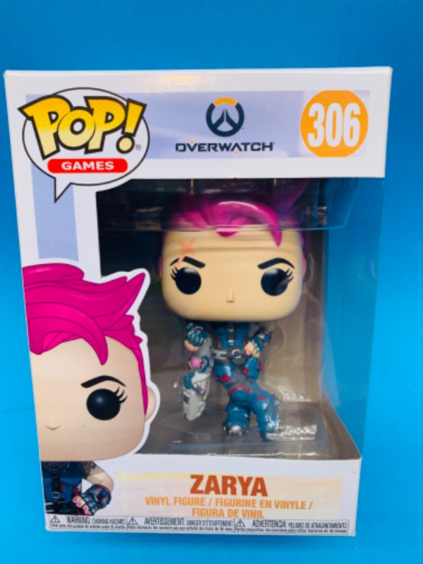 Photo 1 of 257768…Funko pop overwatch Zarya vinyl figure 