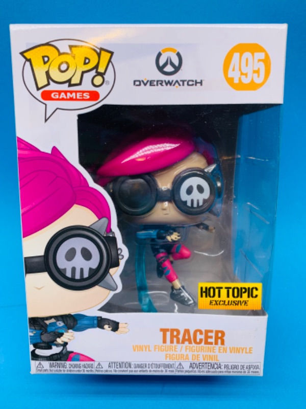 Photo 1 of 257788…Funko pop overwatch Tracer vinyl figure 