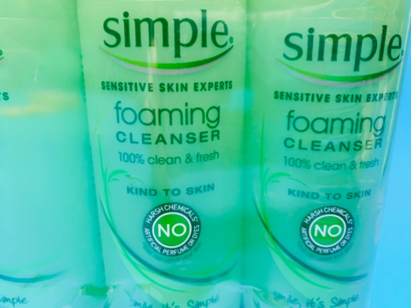 Photo 2 of 257925… 3 pack simple sensitive skin foaming cleanser 5 oz. Each