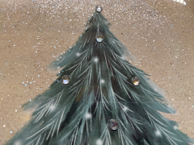 Photo 2 of 258015…40 glittery Christmas cards - 10 per box
