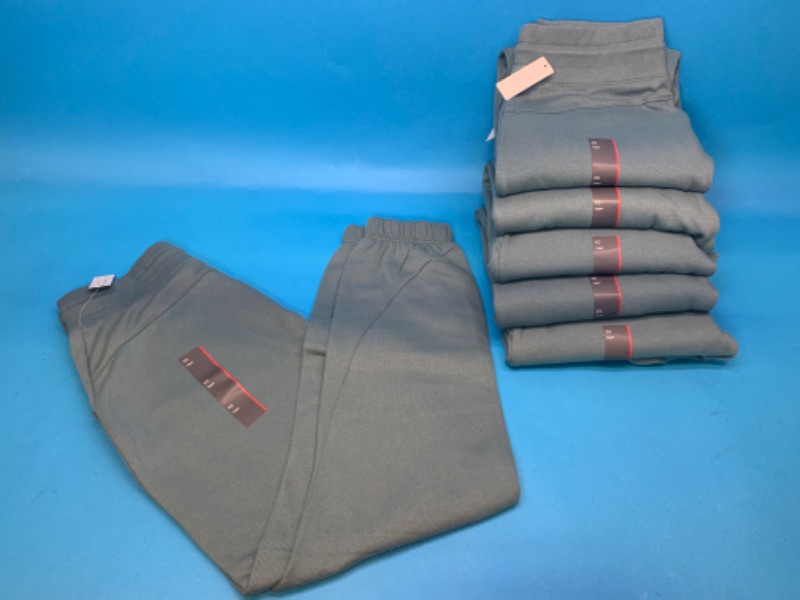 Photo 1 of 258072…6 pairs of junior size xs fleece joggers 