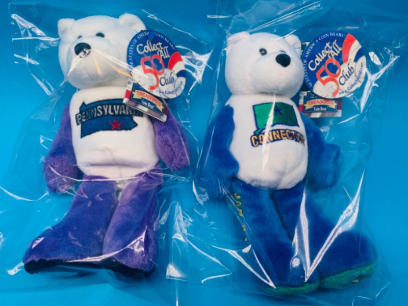 Photo 1 of 258143… 2  Treasures coin bears in plastic bags 