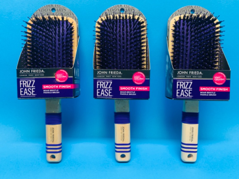 Photo 1 of 258198…3 John Frieda frizz ease paddle hairbrushes 