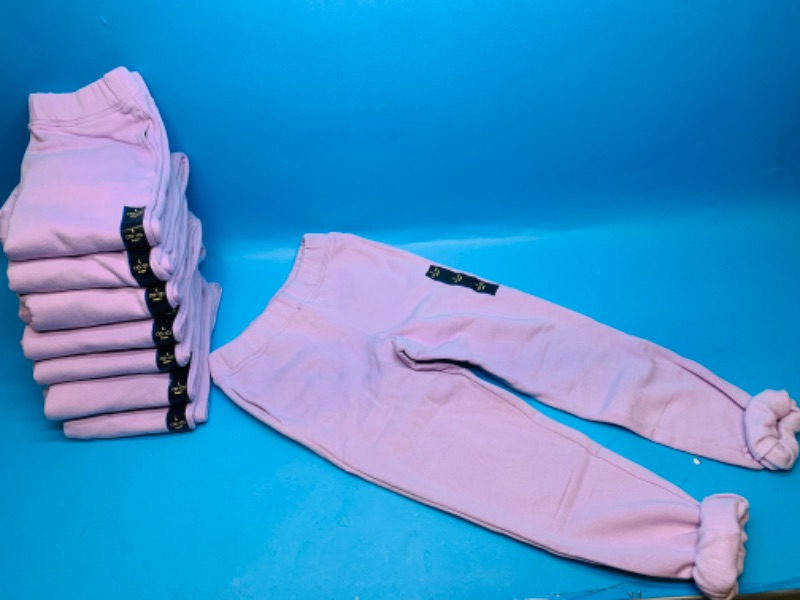 Photo 2 of 258298… 8 pairs of fleece joggers girls size large 10-12 