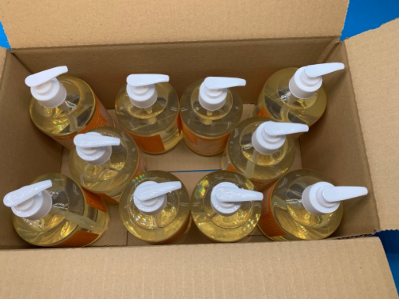 Photo 1 of 258409… 10 bottles of Olivia care vegan olive oil mandarin hand soap 18.5 oz each