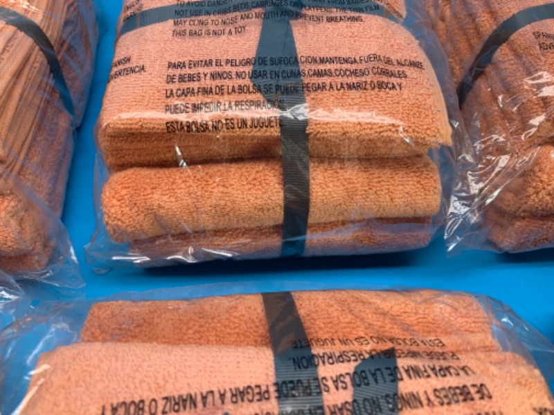 Photo 1 of 258420…6 performance bath sets 24 washcloths and 12 hand towels total 