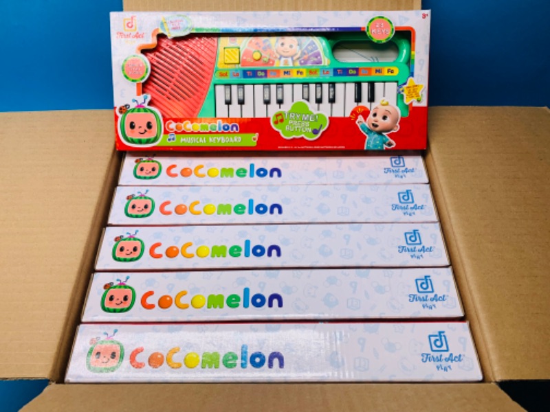 Photo 1 of 258474… 6 cocomelon musical keyboards 