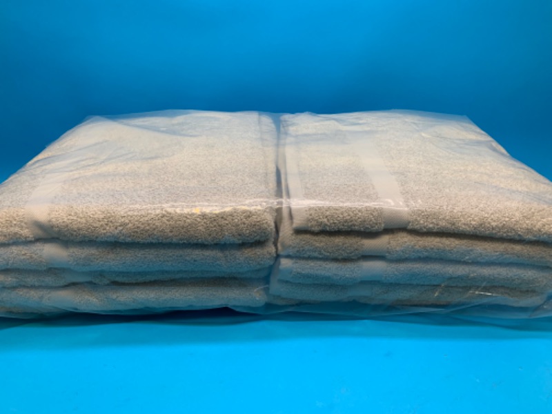 Photo 1 of 258496… 10 pack of bath towels sand gray color 
