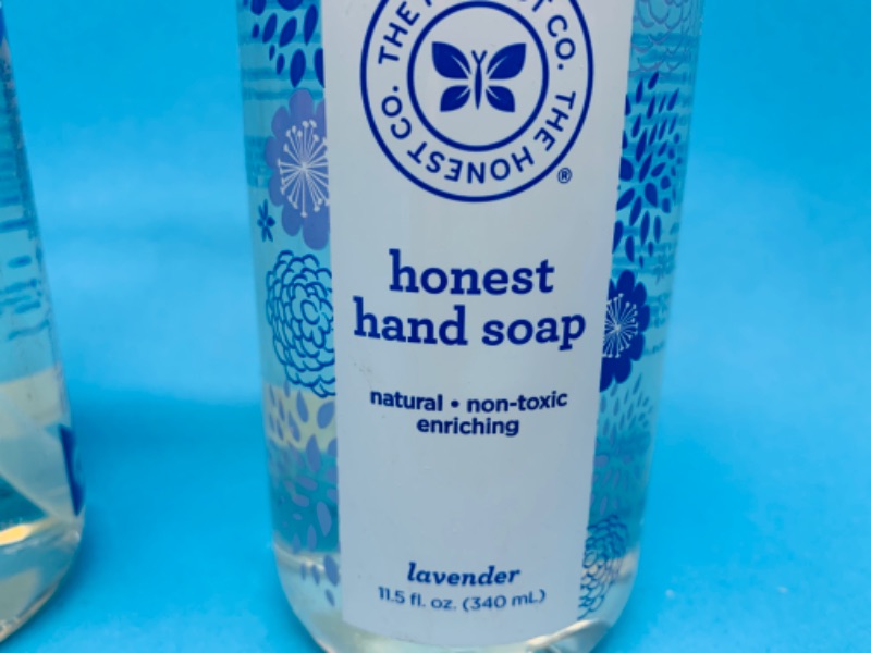 Photo 2 of 258545…2 honest hand soap lavender 11.5 oz each