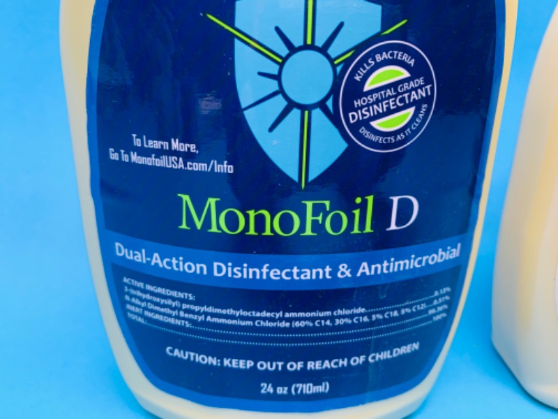 Photo 2 of 258557… 2 disinfectant and antimicrobial cleaners 