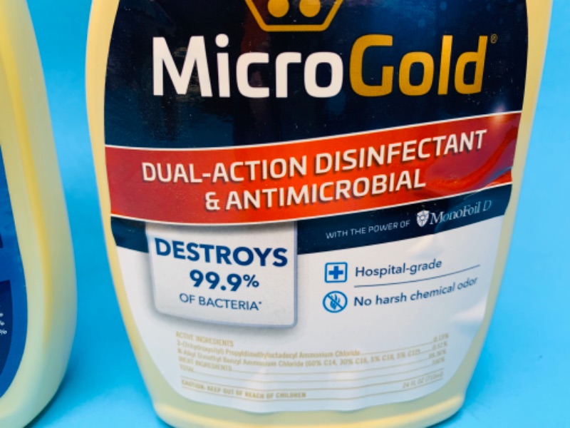 Photo 3 of 258557… 2 disinfectant and antimicrobial cleaners 