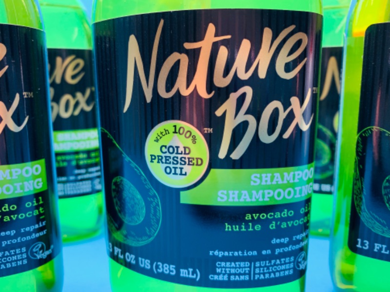 Photo 2 of 258573…6 bottles of nature’s box avacado oil shampoo 