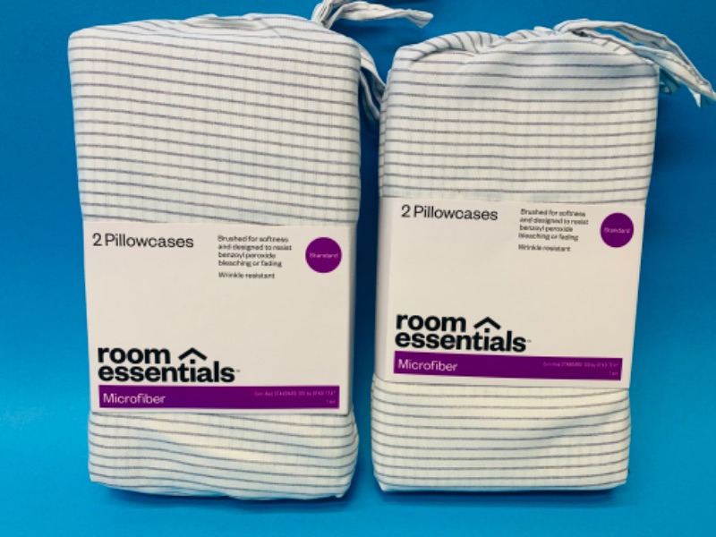 Photo 1 of 258633…4 microfiber standard pillowcases 