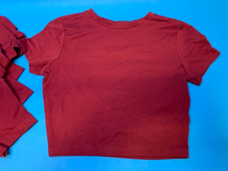 Photo 2 of 258665…6 ladies size small crop shirts 