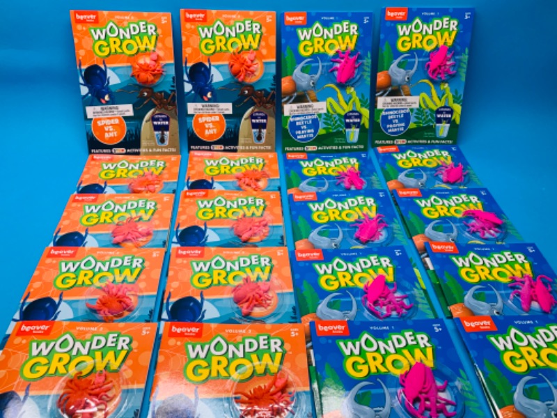 Photo 1 of 258693…20 wonder grow insect toys - expands in water 