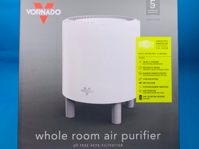 Photo 1 of 258697…Vernado whole room air purifier with hepa filtration 