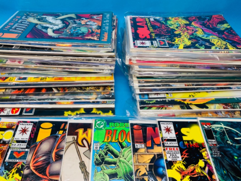 Photo 2 of 258726…70 misc comics in plastic sleeves 