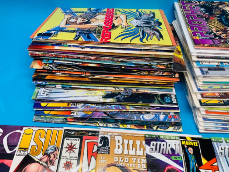 Photo 3 of 258727…70+ misc  sleeved and unsleeved comics 