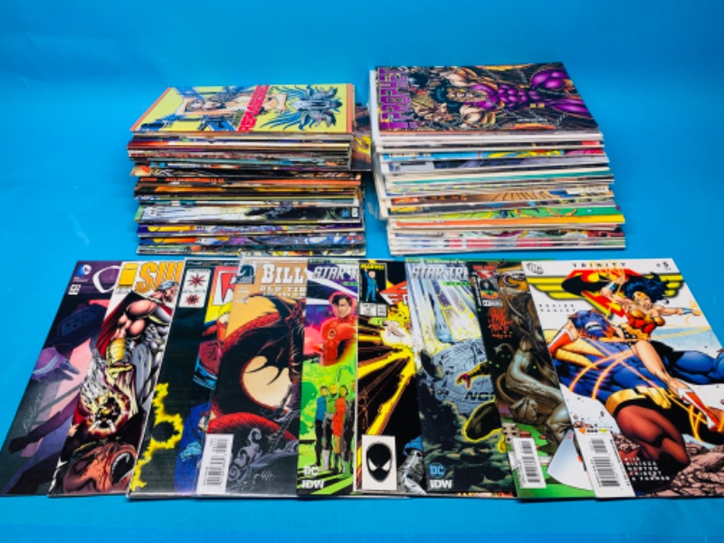 Photo 1 of 258727…70+ misc  sleeved and unsleeved comics 